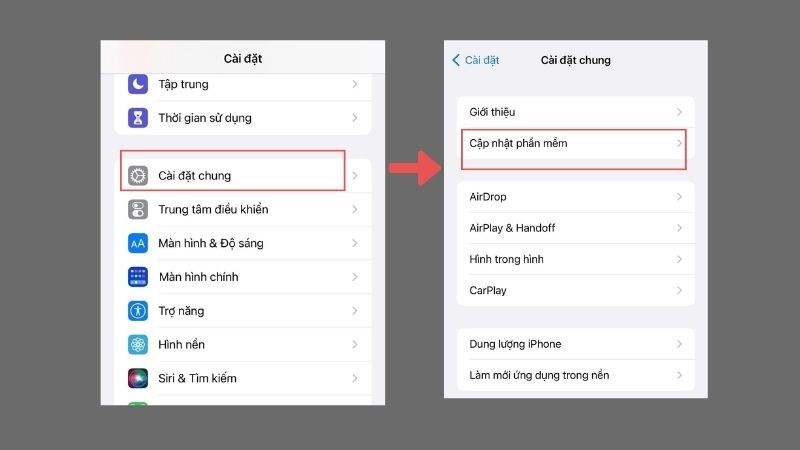 Cách cập nhật iOS 18