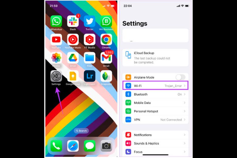 Chia sẻ mật khẩu wifi dạng plain text từ iPhone sang Android