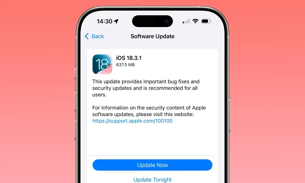 Có Nên Cập Nhật iOS 18.3.1?