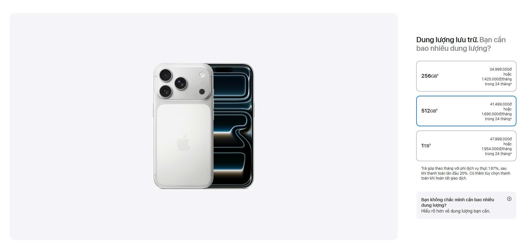 Giá iPhone 17 Pro tại Thanh Hóa Giá iPhone 17 Pro tại Thanh Hóa