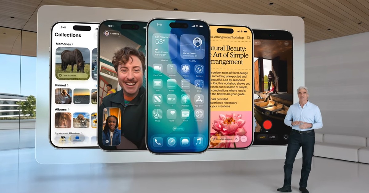 Giao Diện Liquid Glass trên iOS 26 Giao Diện Liquid Glass trên iOS 26