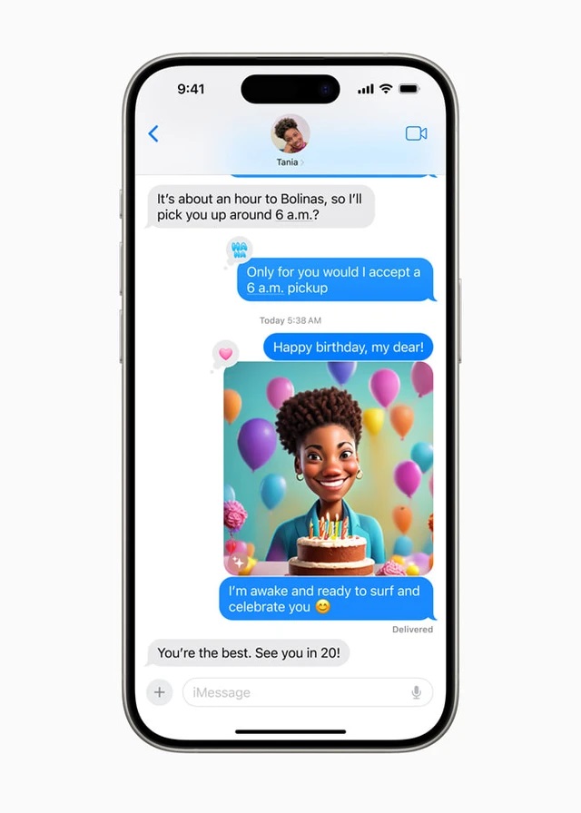 Image Playground trên ios 18