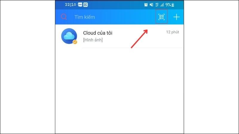 Mã QR xác minh hiện lên khi mở ứng dụng Zalo Mã QR xác minh hiện lên khi mở ứng dụng Zalo