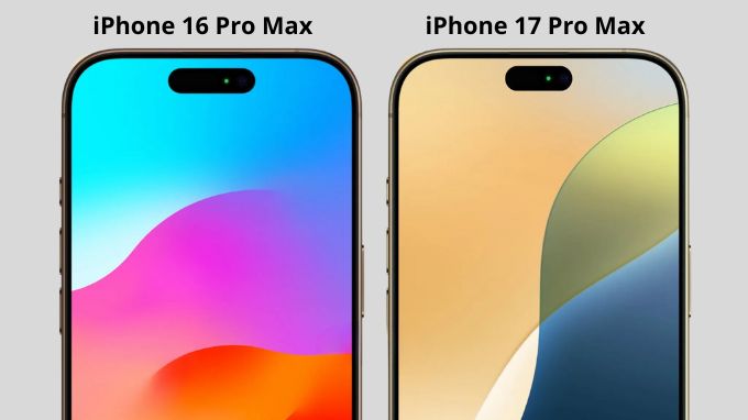 M&agrave;n H&igrave;nh iPhone 17 Pro Max v&agrave; iPhone 16 Pro Max