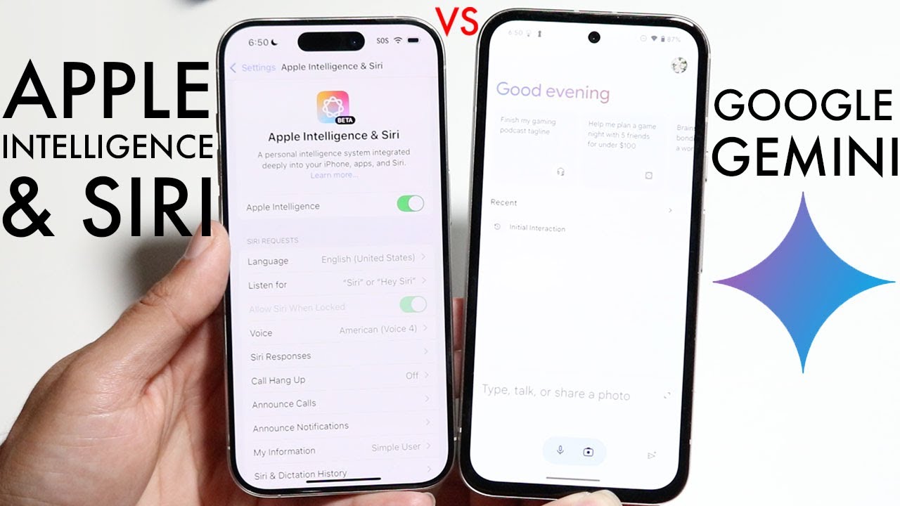 So Sánh Trực Tiếp: Siri Tiếng Việt vs. Gemini