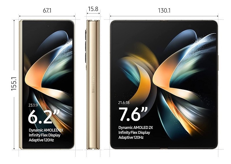 Thiết kế Samsung Galaxy Z Fold4 Thiết kế Samsung Galaxy Z Fold4