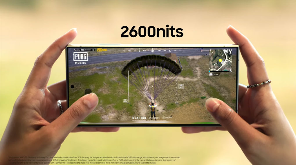độ sáng màn hình Galaxy S24 Ultra độ sáng màn hình Galaxy S24 Ultra