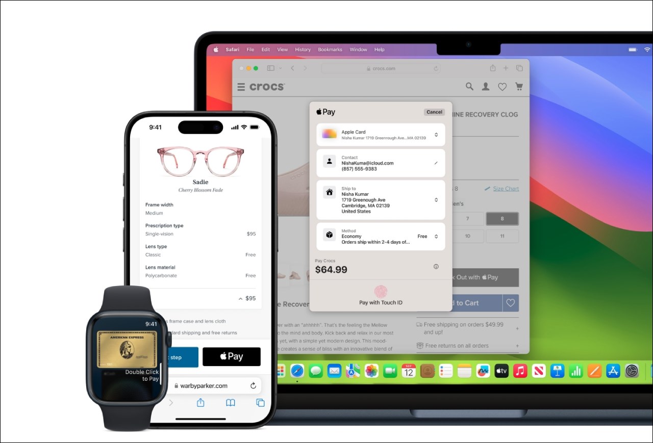 thanh toán không tiếp xúc trên iOS 17.4