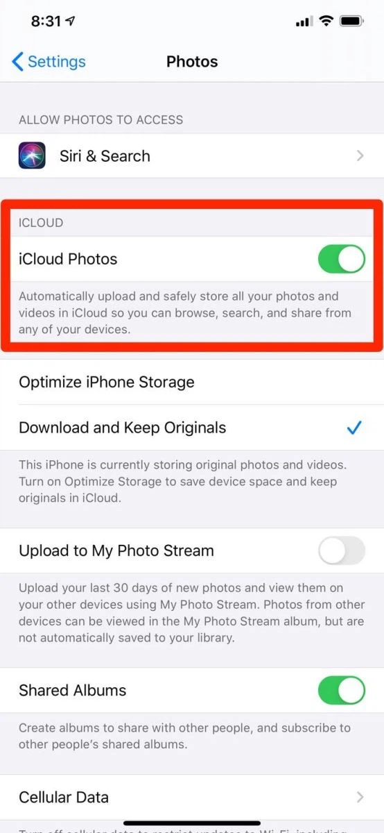 Cách xóa ảnh trên iCloud mà không cần xóa chúng khỏi thiết bị của bạn